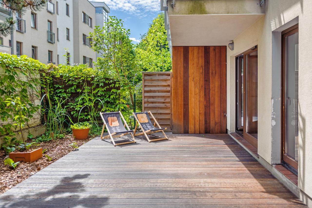 Lovely Terrace Apartment With Car Place Sopot Extérieur photo